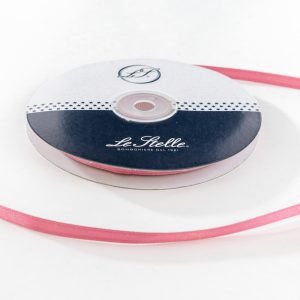 Nastro Doppio Raso Rosa Antico 6Mm X 50M  Pz. 10