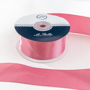 Nastro Doppio Raso Rosa Antico 40 Mm X 25M  Pz. 5