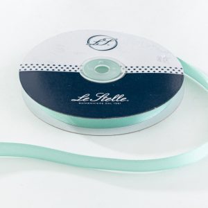 Nastro Doppio Raso Verde Chiaro10Mm X 50M  Pz. 10