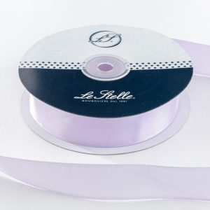 Nastro Doppio Raso Lilla 25 Mm X50M  Pz. 10