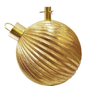 BASE ALBERO SFERA ORO 6,4 KG 42x40x h. 46cm