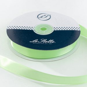 Nastro Doppio Raso Verde Lime 15Mm X50M  Pz. 10