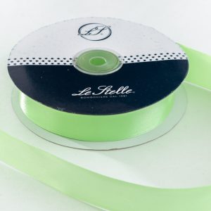 Nastro Doppio Raso Verde Lime 25Mm X 50M  Pz. 10