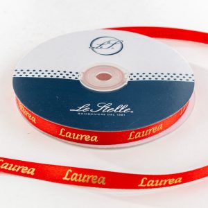 Nastro Doppio Raso Laurea 10Mm X50M  Pz. 2