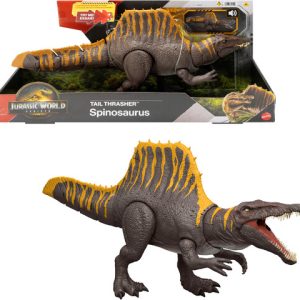 Mattel -Jurassic World Rebirth – TAIL THRASHER  Spinosaurus – JGB56 – 194735309498