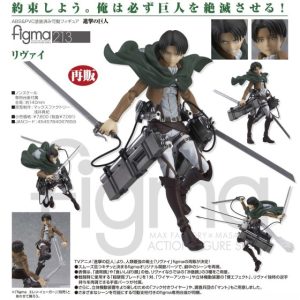 Attack on Titan Figma Action Figure Levi 14 cm