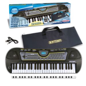 Tastiera 49 tasti Bontempi Music Accademy – Digital Keyboard – Pianola Scuola (Copia)