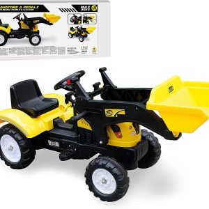 ESCAVATORE A PEDALI CON PALA ATTIVABILE MANUALMENTE BAMBINI – 8017967679844