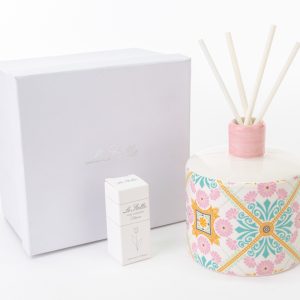 profumatore porcellana aloha c/astuccio d.10xh.11 cm