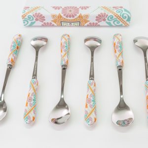 SET 6 PZ CUCCHIAINI ALOHA 15 CMC/ASTUCCIO