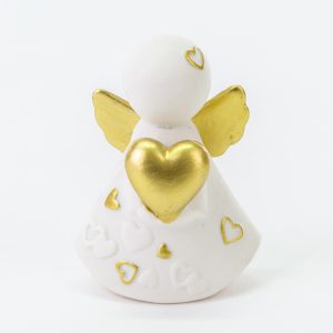 ANGELO PORCELLANA 5xh.7 CM Pz. 6