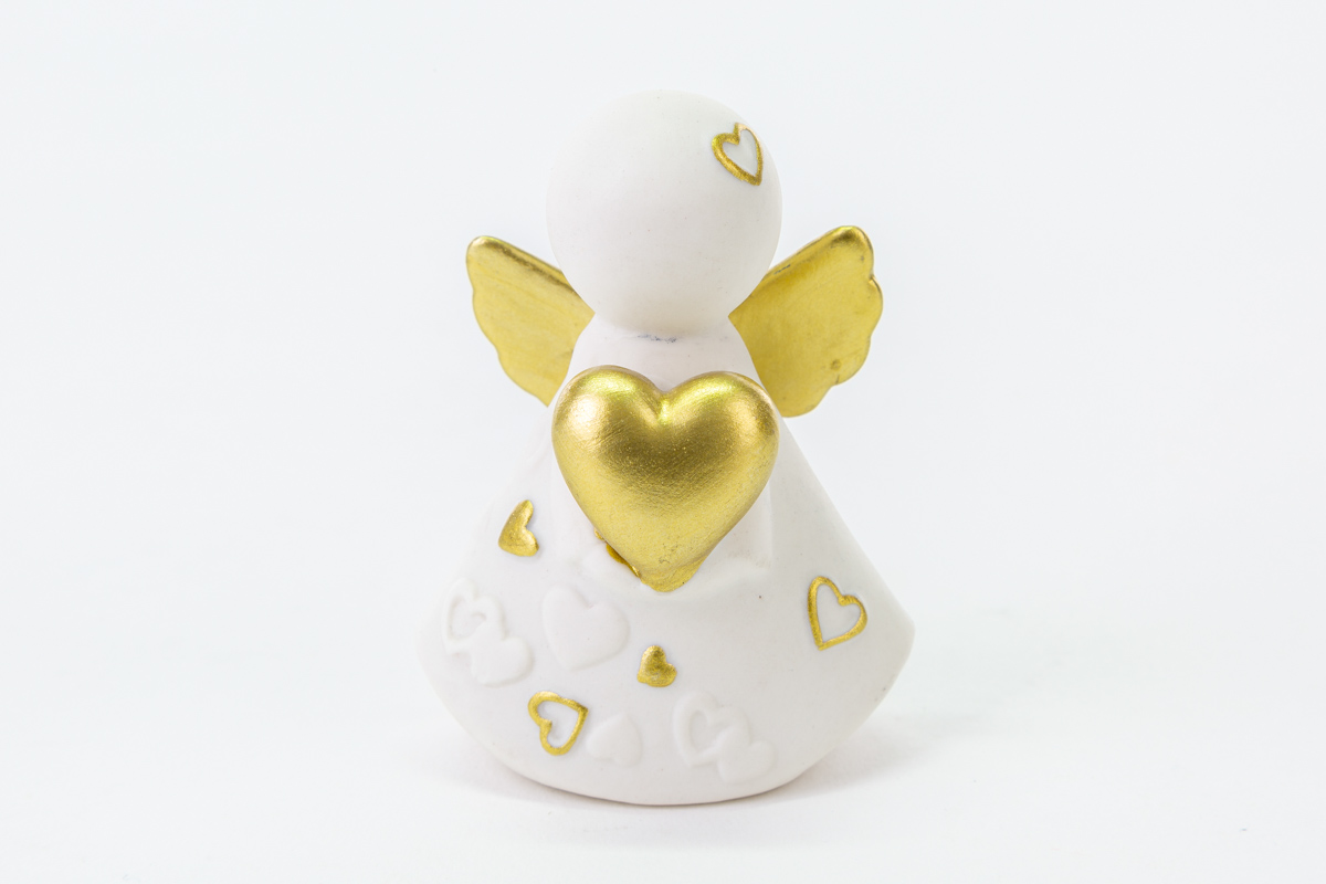 ANGELO PORCELLANA 5xh.7 CM Pz. 6 - immagine 2