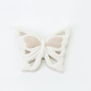 Calamita Farfalla Porcellana 8X7,5 Cm Pz. 1