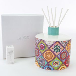 profumatore porcellana gipsy c/astuccio d.14xh.15 cm