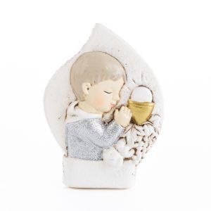 BIMBO PRIMA COMUNIONE RESINA 5,5xh.7,5 CM Pz. 6