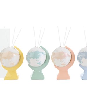 PROFUMATORE GLOBO PORCELLANA 7x6xh.10,5CM 4ASS.C/ASTUCCIO Pz. 4