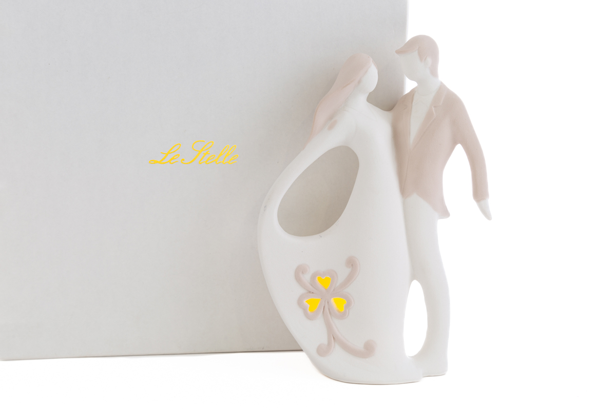 sposini porcellana led 14×5,5xh.20 c/astuccio