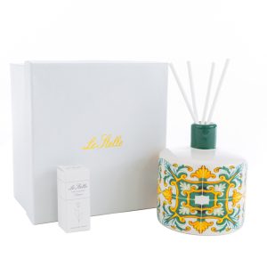 profumatore porcellana costa verde c/astuccio d.10xh.11 cm