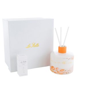 profumatore porcellana flowers spritz c/astuccio d.8,5xh.9 cm