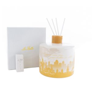 profumatore porcellana travel oflove c/astuccio d.8,5xh.9 cm