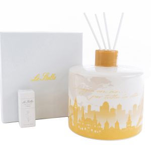 profumatore porcellana travel oflove c/astuccio d.10xh.11 cm