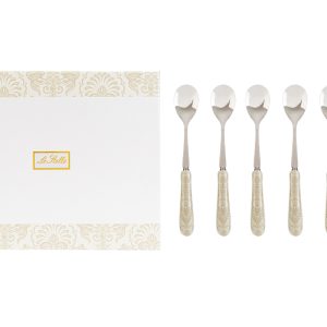set 6 pz cucchiaini florentia 15cm c/astuccio