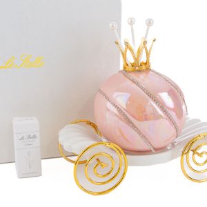 Profumatore Carrozza Rosa 19X9Xh.16Cm C/Astuccio