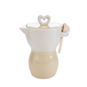 MOKA PORCELLANA BEIGE 13x9xh.15CM