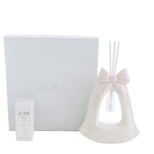 profumatore campana rosa 9,5x4xh.11cm c/astuccio