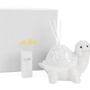 PROFUMATORE TARTARUGA BIANCA 13x11xh.10,5CM C/ASTUCCIO