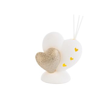 profumatore cuore led 12x8xh.13cm c/astuccio