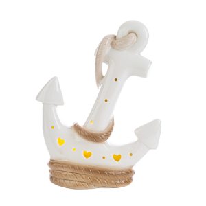 ANCORA PORCELLANA LED 16x7xh.20,5CM