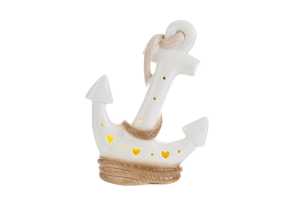 ANCORA PORCELLANA LED 16x7xh.20,5CM