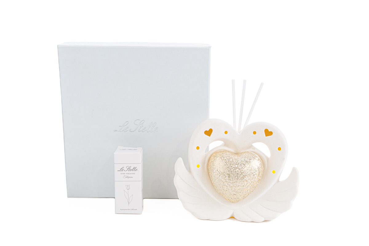 profumatore ali cuore led 12,5×5,5xh.10cm c/astuccio - immagine 2