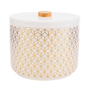 SCATOLA PORCELLANA HYPNOSIS 15,5×15,5xh.13CM