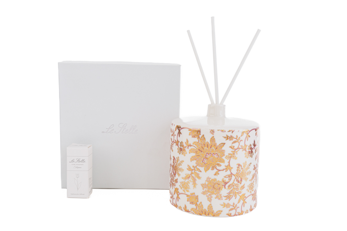 profumatore tondo thai flower 11,5×11,5xh.13,5cm c/astuccio - immagine 2