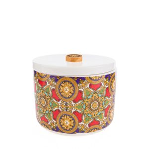 scatola porcellana royal carousel 10x10xh.11cm