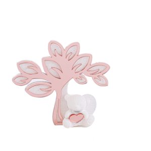 CALAMITA ALBERO ORSETTO ROSA 2x8x7CM Pz. 72