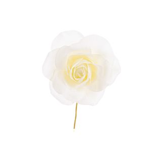 Fiore Rosa Col.Panna Diam.10 Cm Pz. 6