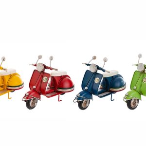 moto 125 metallo pz. 4 colori ass.17x7xh.11 cm.