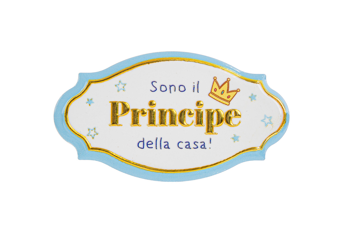 calamita resina principe 9×5 cm. Pz. 12 - immagine 3