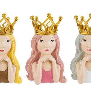 vaso regina resina 3 ass.21x17xh.33 cm. Pz. 3