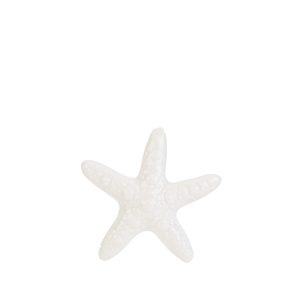 stella marina porcellana col. bianco 7,5 cm. pz. 12