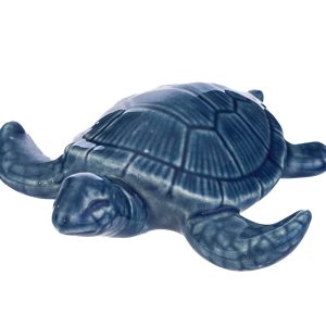 tartaruga marina porcellana col. blu10,5×10,5 cm. pz. 4