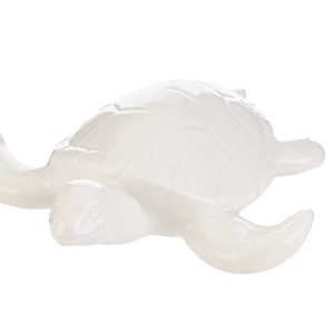 tartaruga marina porcellana col. bianco 10,5×10,5 cm. pz. 4
