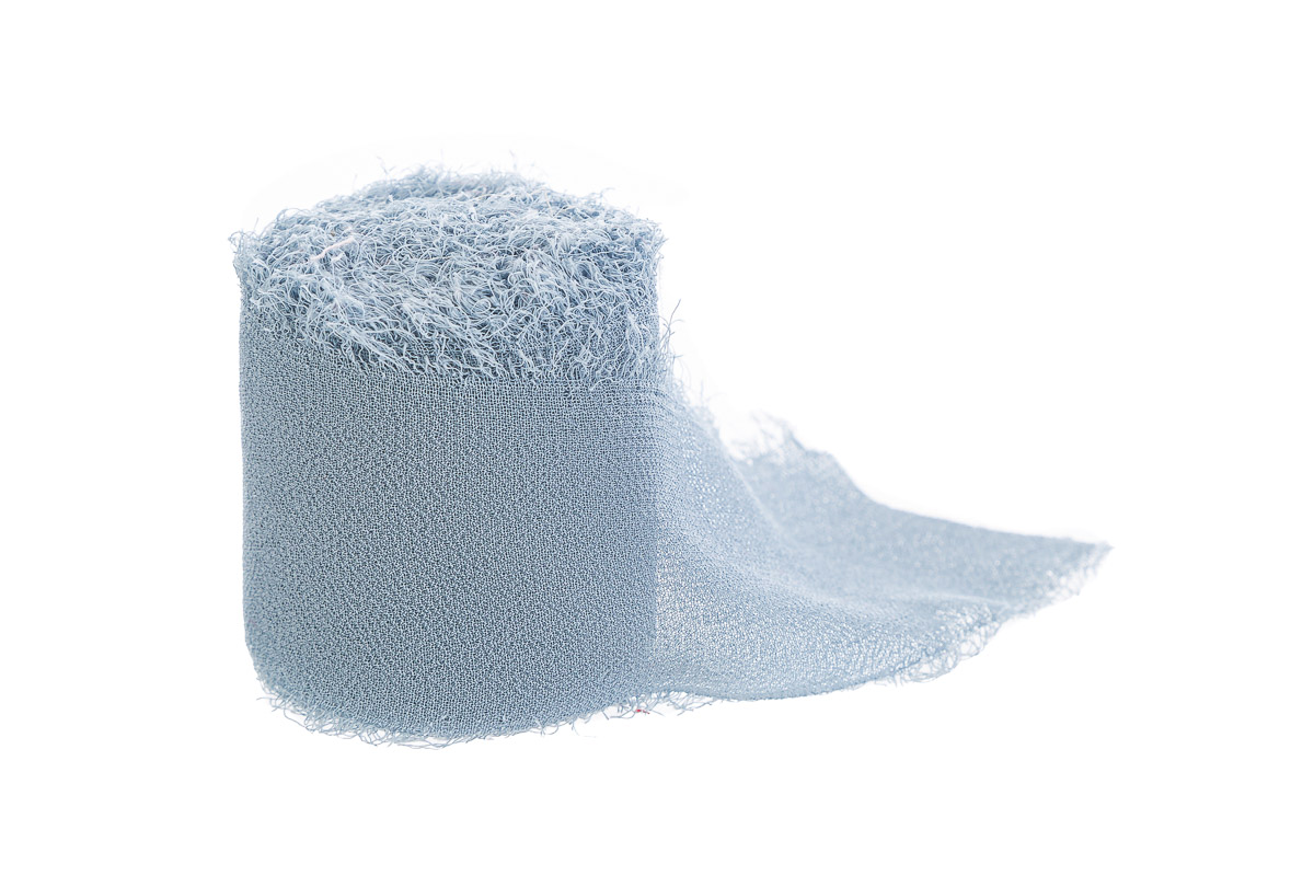 nastro chiffon sfrangiato 4 cm x 20 mt avion pz. 1 - immagine 2
