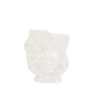 vaso lady porcellana 11x10xh.12,5 cm.