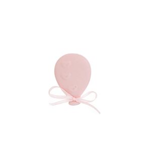 calamita palloncino porcellana rosa 5×4,5 cm. 12 pz.