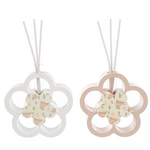 fiore legno c/provetta 2 ass.11×10 cm. Pz. 5
