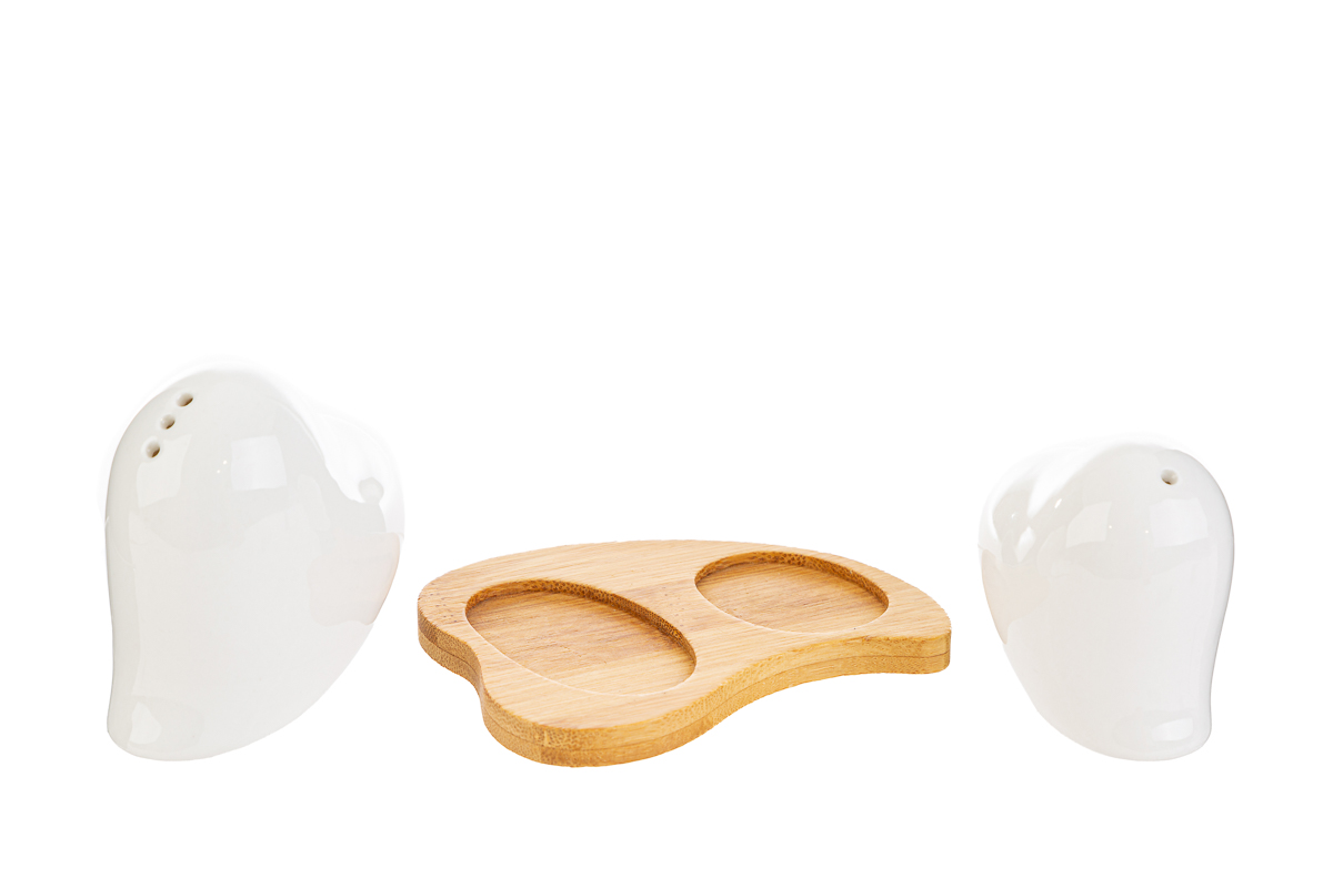 set sale e pepe porcellana 10x8xh.8 cm. c/astuccio - immagine 3